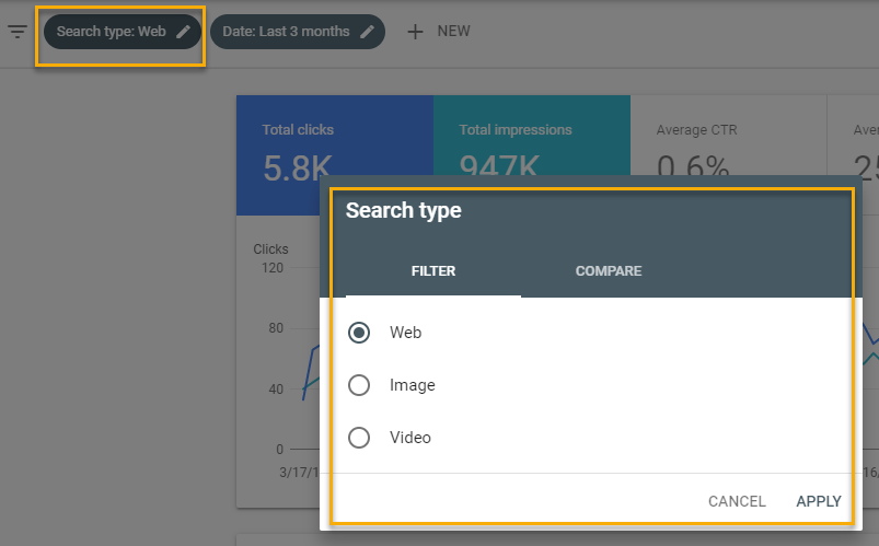 google-search-console-search-type